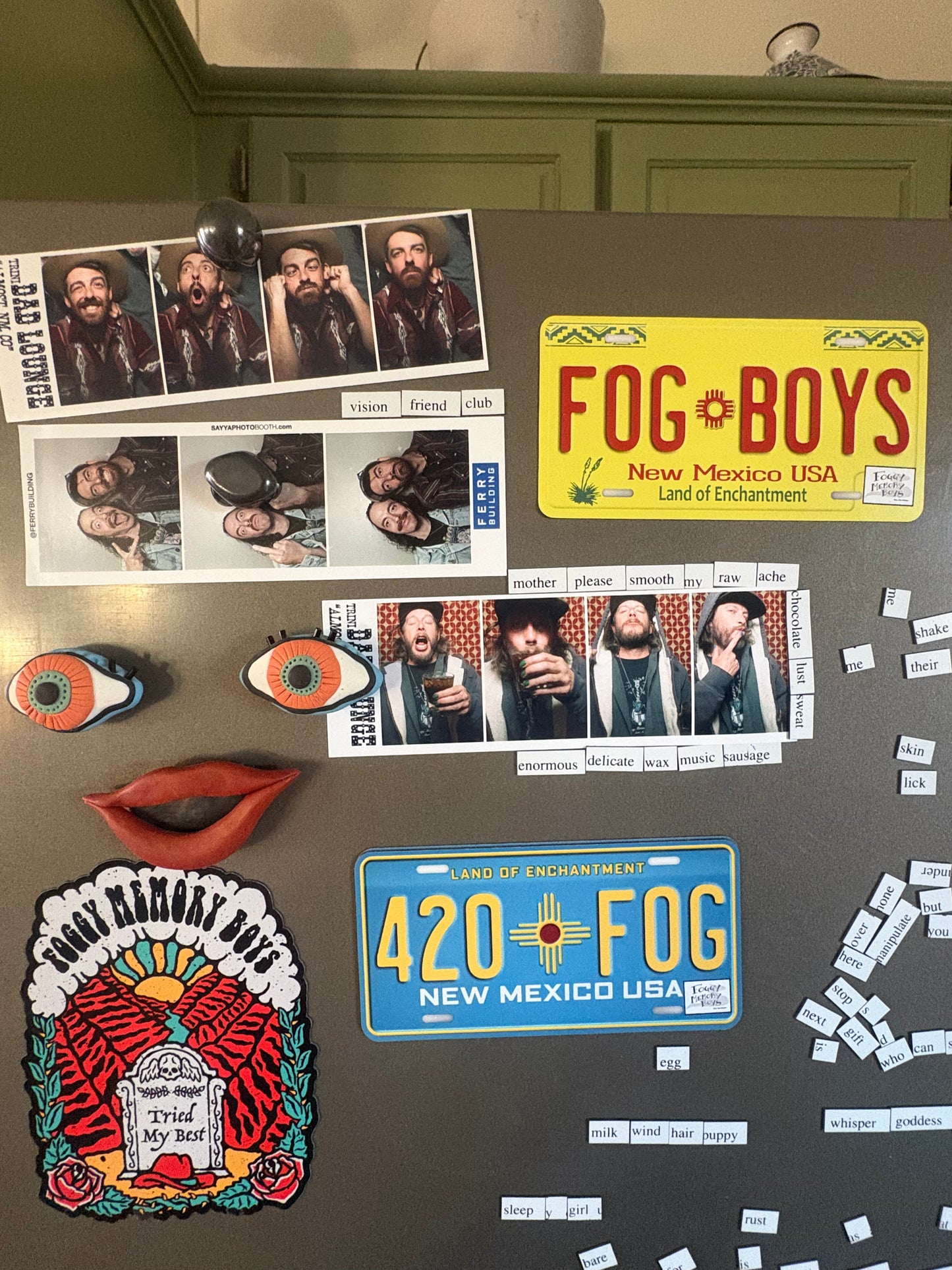 "Fog Boys" Magnet
